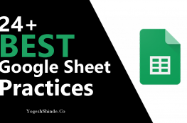 google sheetsbest practices